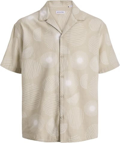 JACK&JONES - JJABSTRACT PRINT SS RESORT SHIRT - Heren - Overhemden