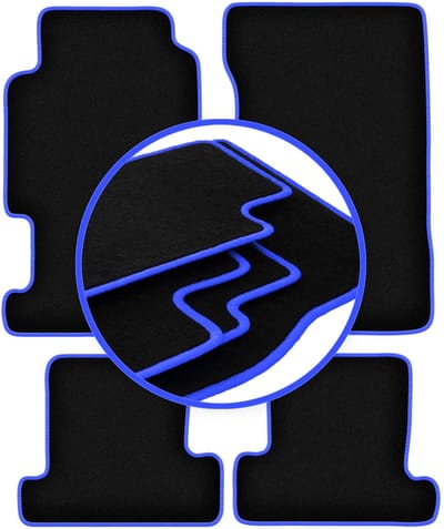 CARLUX-BLUE automatten voor: Honda Prelude IV coupé (1991-1996)