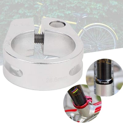 Dailygoods- Pijpklem 28,6 mm - Zadelpenklem - Aluminiumlegering - Duurzaam - Eenvoudige installatie - Ideaal voor fietsliefhebbers