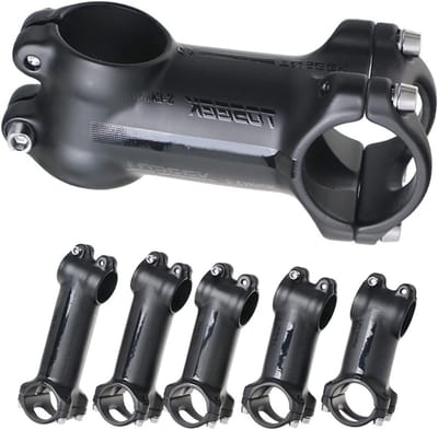 Verstelbare Stuurpen Verlenging voor Mountainbike - 1-1/8 Inch, Geschikt voor 31.8 mm Stuur, Keuze uit 60 mm tot 110 mm Verlenging