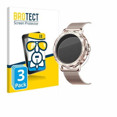 Screenprotector 3 Stuks voor Darmowade Smartwatch 1.2" Beschermglas transparant