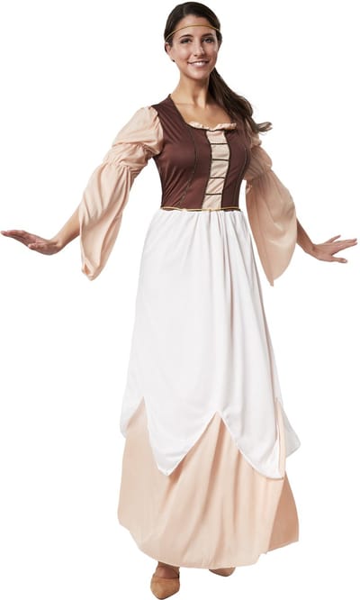 dressforfun - Mooie molenaarsdochter XXL - verkleedkleding kostuum halloween verkleden feestkleding carnavalskleding carnaval feestkledij partykleding - 302527