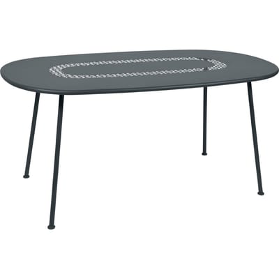Fermob Lorette Tafel ovaal - 26 stormgrijs