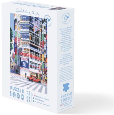 La Petite Epicerie 1000 Stukjes PUZZLE "CENTRAL ROAD SHINJUKU" 735g 68x48cm kinderen en volwassenen