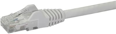 StarTech.com 10m Wit Cat6 / Cat 6 Snagless Patch Cable 10 m - patchkabel - 10 m - hvid - Wit - 10m
