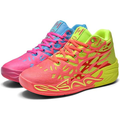 Nieuwe Heren Hoge Kwaliteit Mandarijneend Basketbalschoen voor Heren Casual Sportschoenen Veelzijdige Designer Stijlen Hoogteverhogende Schoenen 40 pink