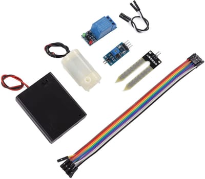 JHUBERS- Irrigatieset Automatisch - Capaciteit Sensor - Waterpomp - Bewateringssysteem Tuin - Zelfbewaterend Systeem - Voor Potplanten/Bloemen