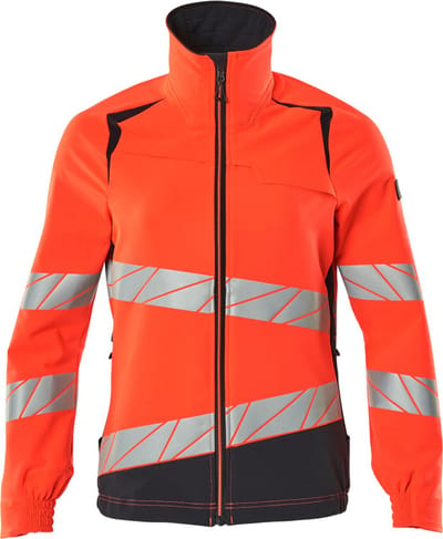 Mascot Accelerate Safe Jas 19008-511 - hi-vis rood/donkermarine - 3XL