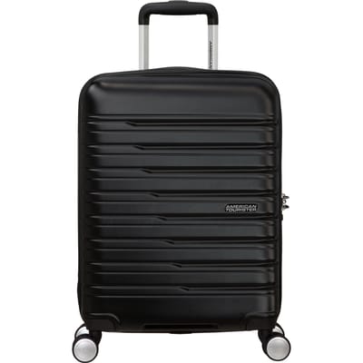 American Tourister Koffer - Flashline Spinner (4wiel) 55cm Handbagage - Shadow Black - 2.6 kg