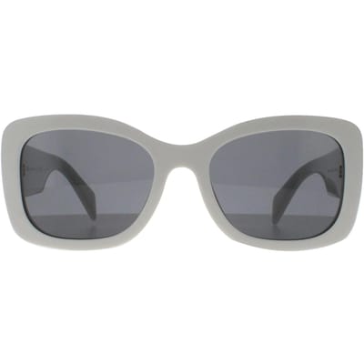 Prada PRA08S 1425S0 talk donkergrijs zonnebril