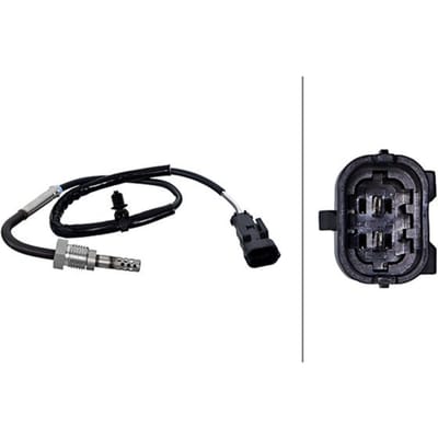 Sensor, uitlaatgastemperatuur HELLA 6PT 010 376-291
