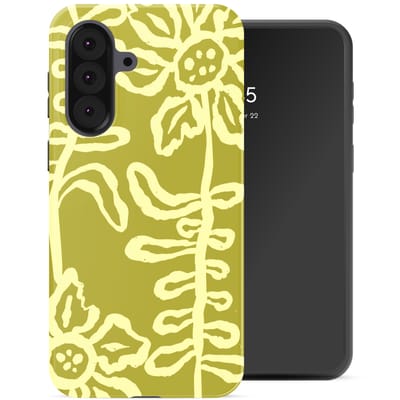 Selencia Hoesje - Geschikt voor Samsung Galaxy A37 (5G) - Backcover - Chalky Bloom