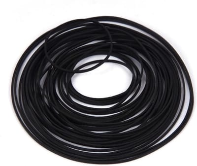 Aandrijfriem Cassette Deck - Platte Riem Tape - Reparatie Apparatuur - Hoge Flexibiliteit Rubber - 40-135-2mm - Zwart