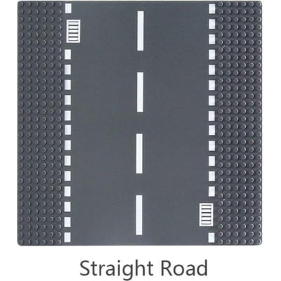 32X32 Tijdloze Weg Bouwsteen Basisplaat Stadszicht Verkeersfiguren Constructie Speelgoed Blokken 32 Stippen Basisplaten 1PC gongluban