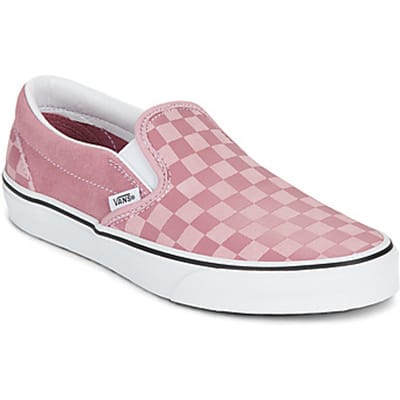 Instappers Vans Classic Slip-On CHECKERBOARD MAUVE
