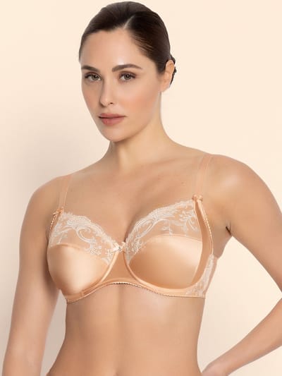 Lise Charmel Splendeur Soie Beugel BH 3-delig Splendeur Peche Huid 70 E