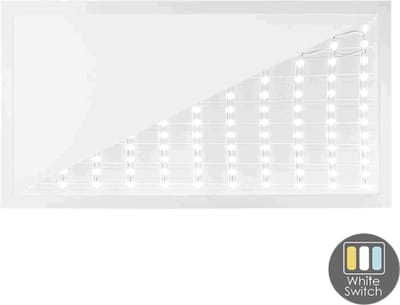 LED Paneel 120x60 - UGR <21 - 50W - 100 Lm/W - 3000K/4000K/5000K - White Switch - 3 Jaar Garantie