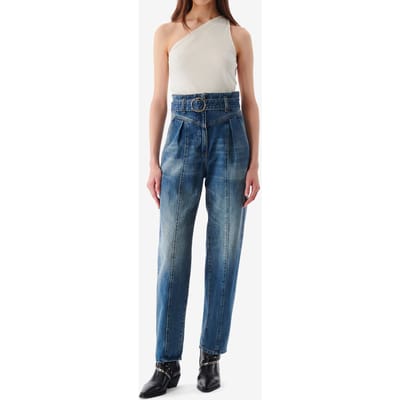 IRO Paris Indio Trouser Mid Blue Used Size: 32 | Jeans Outlet | Dames | Blauw