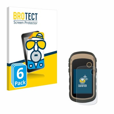 BROTECT - Screenprotector voor Garmin eTrex 32x / 30x / 30 / 20x / 20 / 10 - Folie Beschermfolie matte 6 Stuks