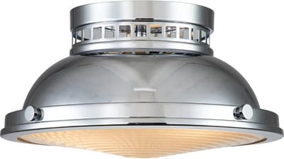 Hinkley LED Plafondlamp Amelia | 2X E27 Max 40W | Dimbaar | Polished Chrome