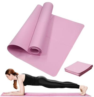 Opvouwbare yogamat 6 mm | Antislip EVA | Ideaal voor yoga, pilates en thuis workouts