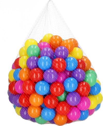 Springos Ballenbakballen - 200 Stuks - Ballen Voor Ballenbak Of Zwembad - Hoge Kwaliteit