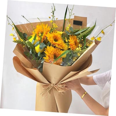 Kraft Papier Vellen - Inpakpapier cadeaupapier - Ambachtelijk Knutselen - Sterk en soepel - A3 formaat 100 stuks - Khaki