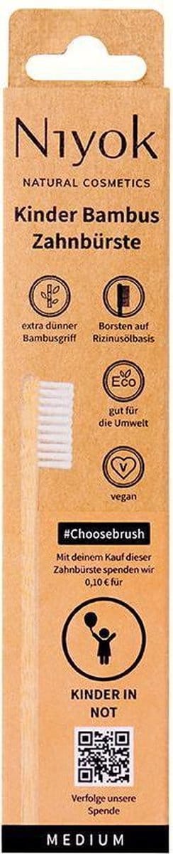 Niyok Choosebrush tandenborstel Bamboo Volwassene