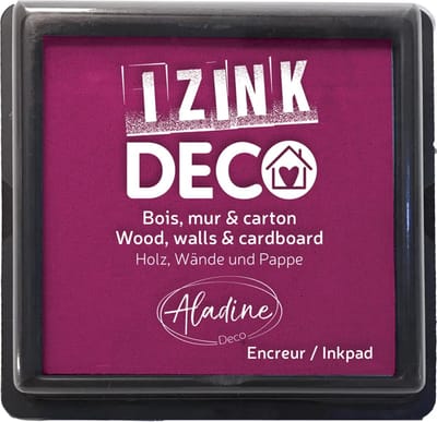Aladine inktkussen donkerpaars XL voor creatieve decoratie projecten.