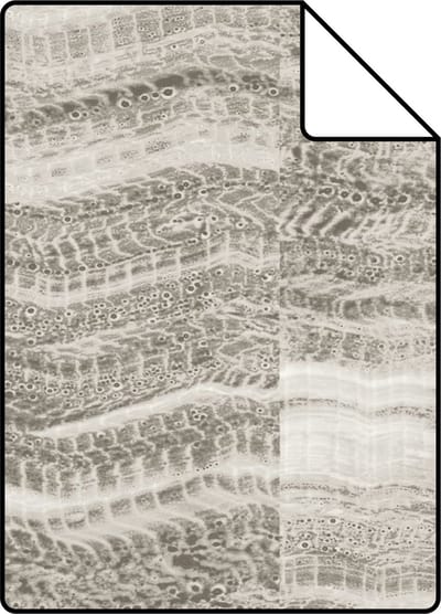 Proefstaal Origin Wallcoverings behang marmer motief lichtgrijs - 26,5 x 21 cm - 337246-S