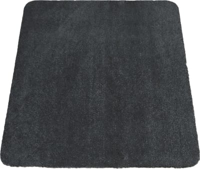 PRIMA - Schoonloopmat - Deurmat - Droogloopmat - zwart - antraciet - 80x90cm - uitwasbaar - antislip