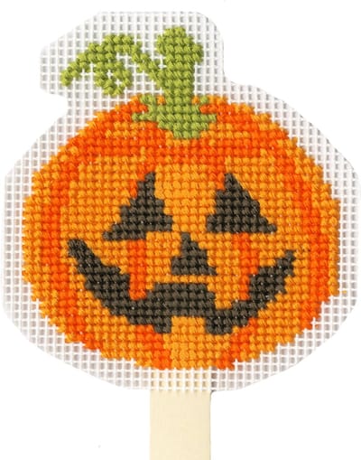 Bothy Threads kids borduurpakket spooky - pompoen HOP5 telpatroon
