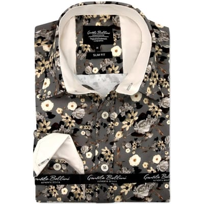 Overhemd Heren Strijkvrij - Heren Overhemden Lange Mouw - Overhemd Heren Satijn - Slim Fit Overhemd Heren - 3104 - Groen