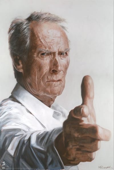 Clint Eastwood poster - Kunst - Art - Films - Dirty Harry - 61 x 91.5 cm