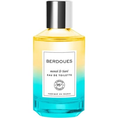 Berdoues Eaux de Toilette 95% Organics Monoï & Tiaré Damesparfum Unisex 100 ml