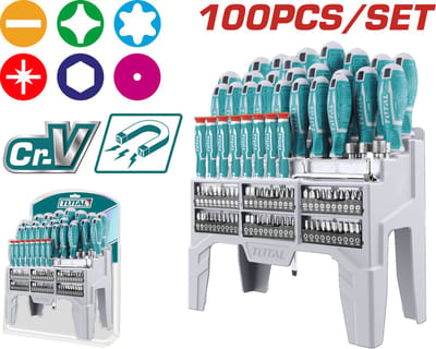 Total Tools Schroevendraaierset 100-delig