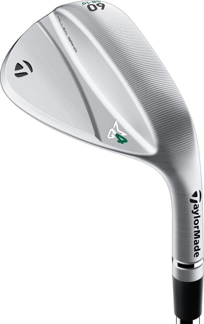 TaylorMade Milled Grind 4 Wedge (steel shaft) 2023 - Chrome | Rechtshandig | | 52° Loft | 09° Bounce