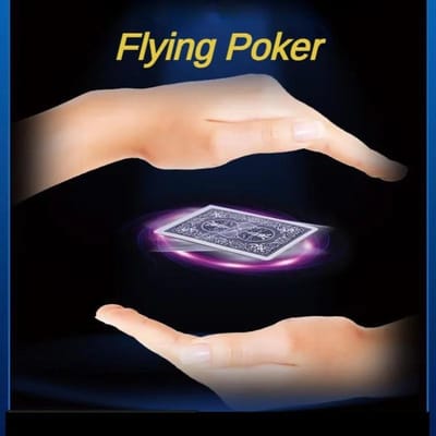 Anneaux de Poker Volants Éducatifs Anneaux Cartes Fluides Accessoires de Spectacle de Magie de Rue Amusants pour Débutants