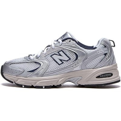 New Balance 530 Baskets unisexe gris acier argent blanc marine MR530KA 44.5 gray