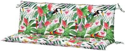 Tuinbankkussens - Zitkussens - Buiten Zitten - Waterdicht Scheurvast - 150 x 50 cm - Meerkleurig