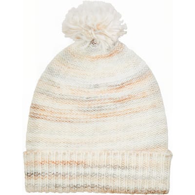 French Connection Marley Space Dye Beanie Oatmeal Multi Maat: OS | Hoeden Outlet | Dames | Beige