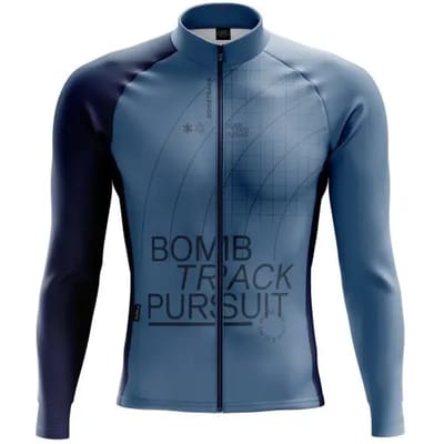 Jersey met lange mouwen Bombtrack Grids And Guides
