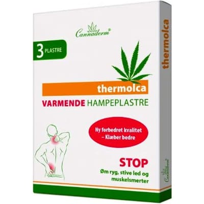 Cannaderm Thermolca Plastre 3 st