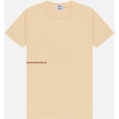 In Gold We Trust The Late Yellow Size: S | T-Shirts Outlet | Unisex | Geel