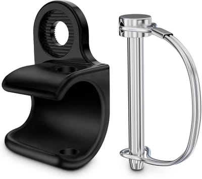 Fietsaanhanger Koppeling, Fietsas Koppeling voor Aanhanger, Geschikt voor Thule Chariot Modellen (Zwart, 1 Stuk) - Duurzaam en Betrouwbaar Accessoire voor Fietsen