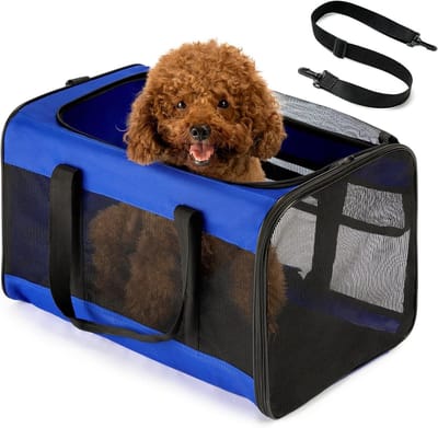 Draagtas voor Honden - Comfortabele en Ruime Huisdierentas voor Reizen en Wandelen