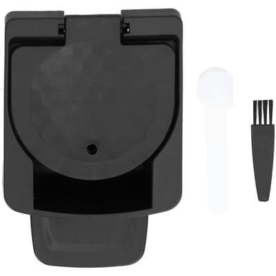 Herbruikbare Capsule Adapter Koffiemachine Capsule Converter Koffiezetapparaat Accessoire voor ThuisZwart