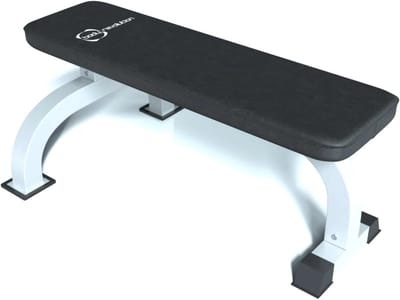 Gewichtsbank - Sportbank Fitnessbank - Krachttraining Thuis - Hoge Dichtheid Schuim - 100x65x40 cm - Zwart