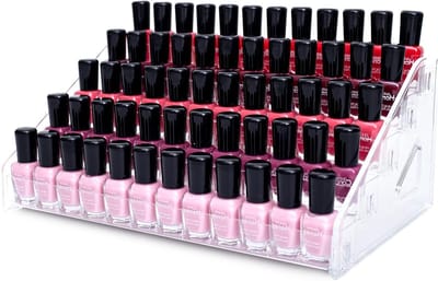 Nagellak Zonnebril Organizer - Acryl Display - Spullen Opbergen - 5 Lagen Getrapt - 31 cm Breed - Transparant
