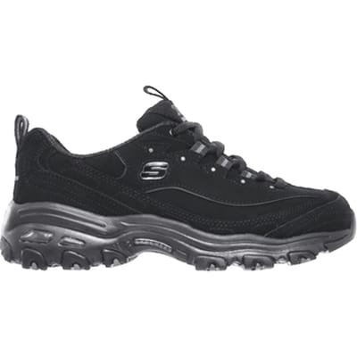 Skechers D'Lites - Play On zwart sneakers dames